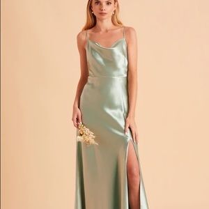 Birdy Grey Lisa Long Dress - Satin Sage